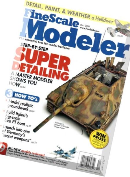 FineScale Modeler – 2008-12 Cover