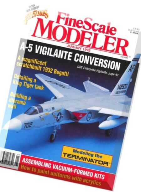 FineScale Modeler – January 1993 Cover