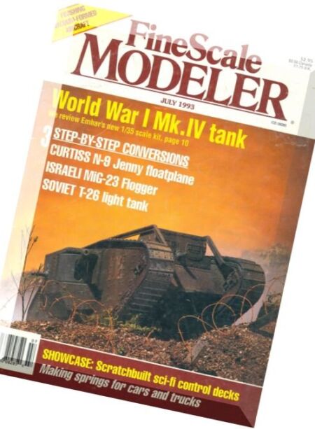 FineScale Modeler – July 1993 Cover