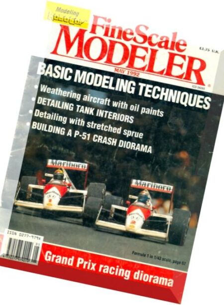 FineScale Modeler – May 1992 Cover
