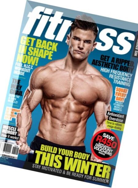 Fitness His Edition – July-August 2016 Cover