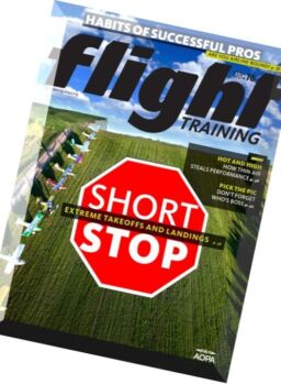 Flight Training – August 2016