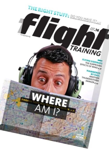 Flight Training – July 2016 Cover