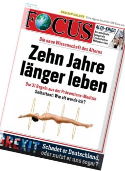 Focus Magazin – N 24, 11 Juni 2016