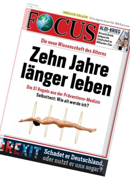 Focus Magazin – N 24, 11 Juni 2016 Cover