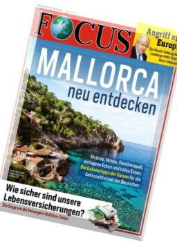 Focus Nachrichtenmagazin – N 21, 21 Mai 2016