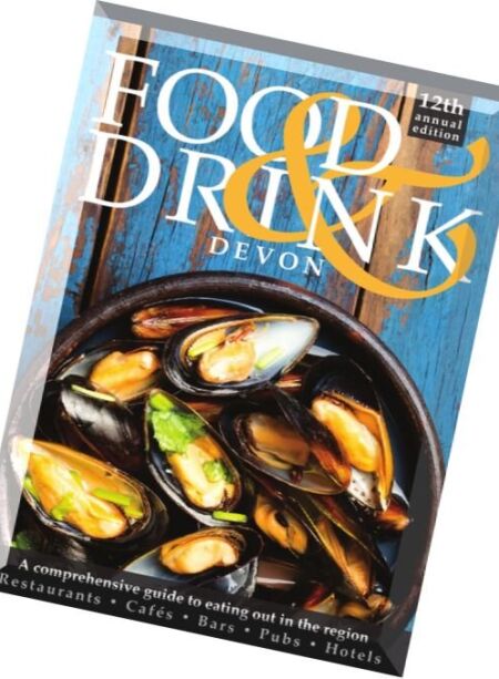 Food & Drink – Devon Guide 2016 Cover