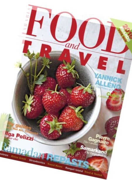 Food and Travel Arabia – Vol 3 Issue 6, 2016 Cover
