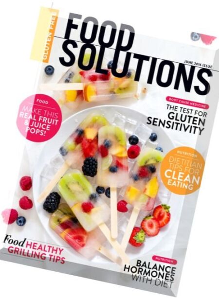 Food Solutions – June 2016 Cover