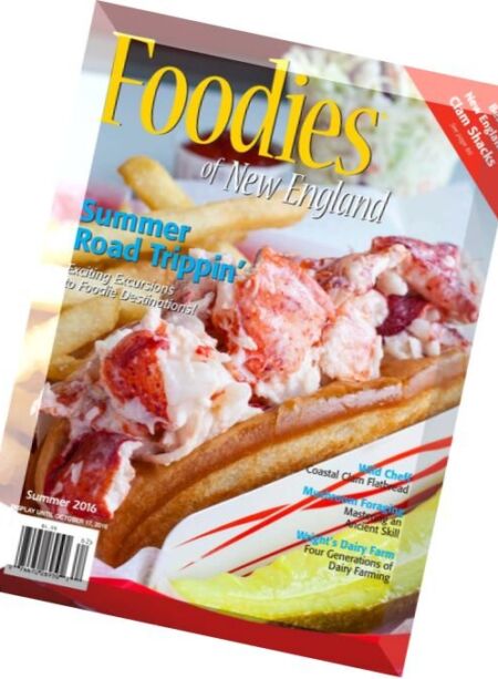 Foodies of New England – Summer 2016 Cover