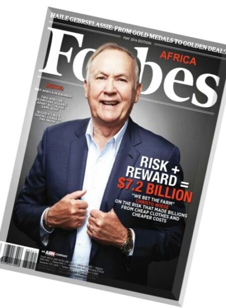 Forbes Africa – May 2016 Cover