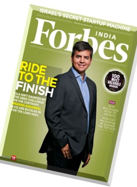 Forbes India – 24 June 2016 Cover