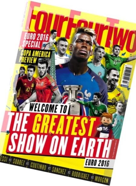 FourFourTwo UK – July 2016 Cover