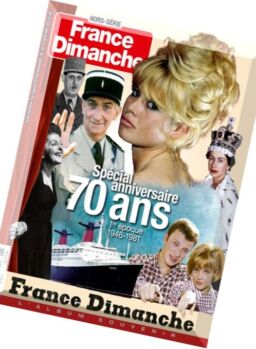 France Dimanche – Hors Serie – Juin 2016