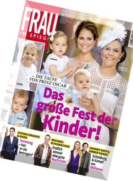 Frau im Spiegel – 1 Juni 2016 Cover