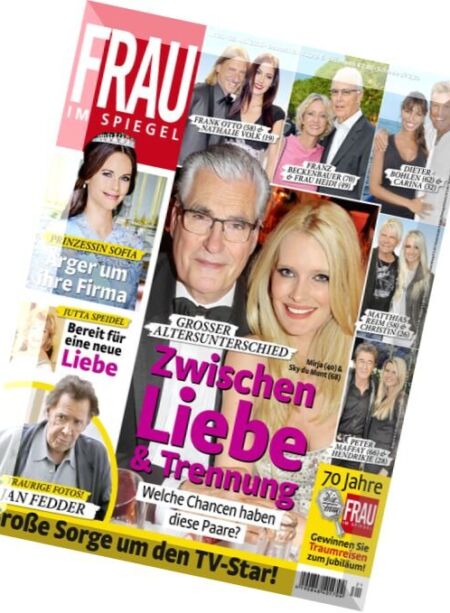Frau im Spiegel – 18 Mai 2016 Cover