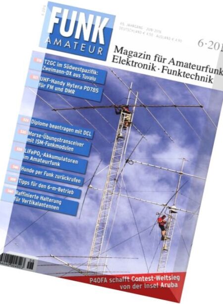 Funkamateur – Juni 2016 Cover
