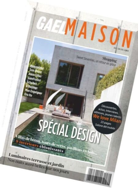 Gael Maison – Juin 2016 Cover