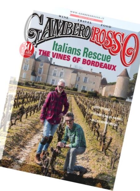 Gambero Rosso – May 2016 Cover