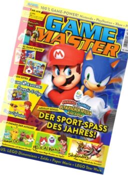 Game Master – Juni-Juli 2016