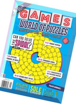 Games World of Puzzles – August 2016