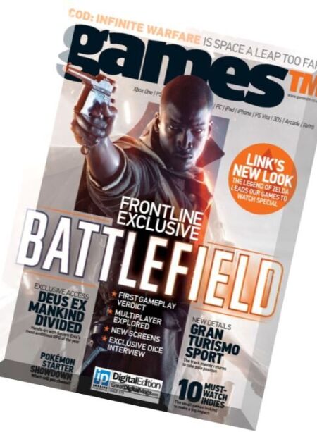 GamesTM – Issue 175, 2016 Cover