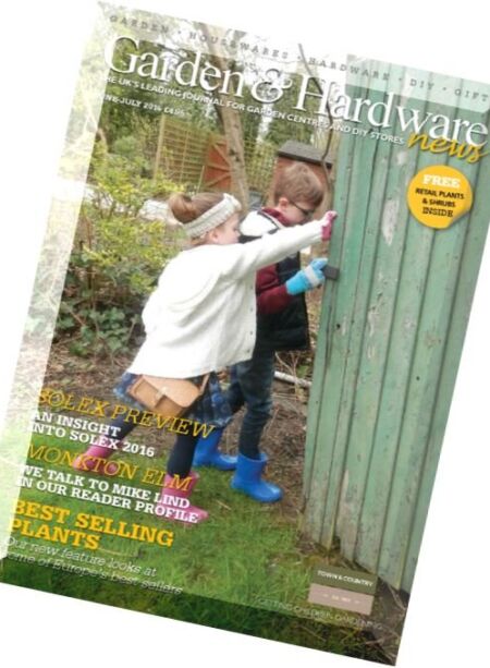 Garden And Hardware News – June-July 2016 Cover