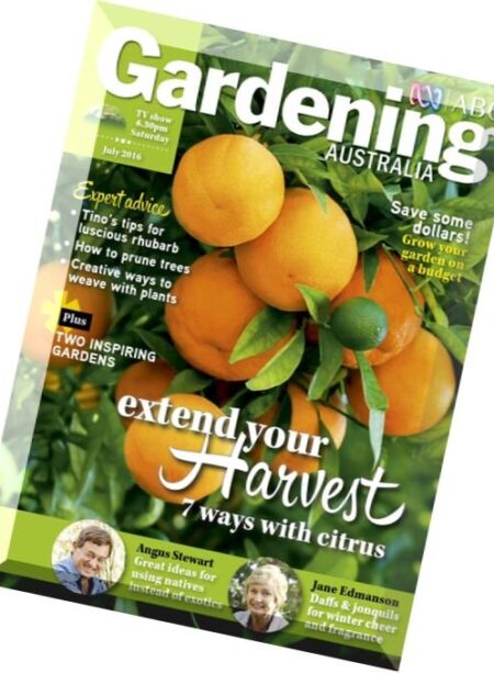 Gardening Australia – July 2016 Cover