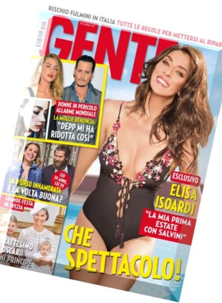 Gente – 14 Giugno 2016 Cover