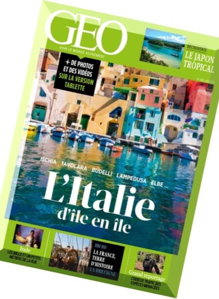 Geo France – Juin 2016 Cover