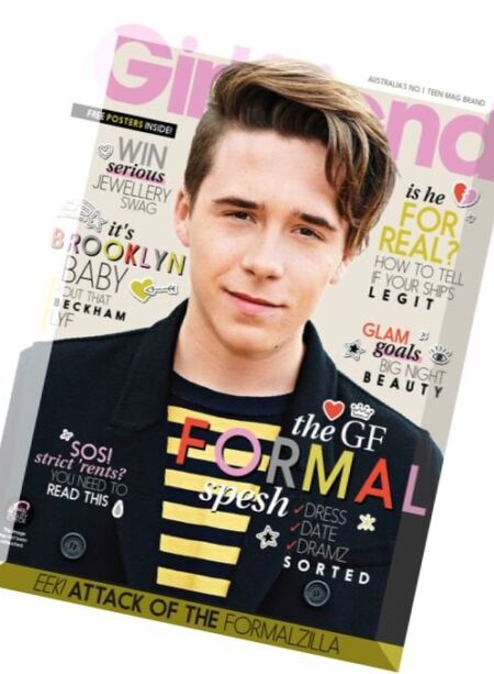 Girlfriend Australia – August 2016 Cover