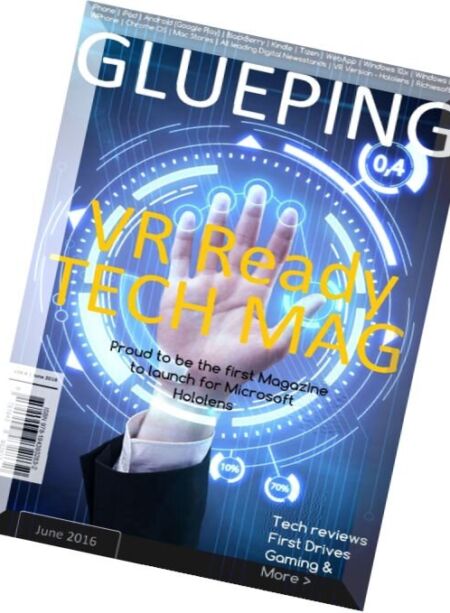 Glueping – June 2016 Cover