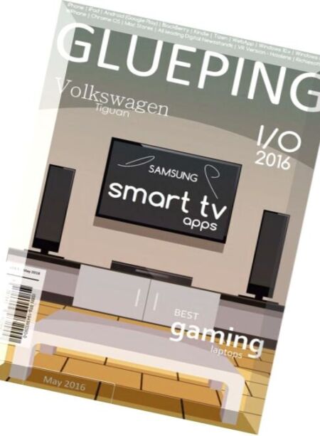 Glueping – May 2016 Cover