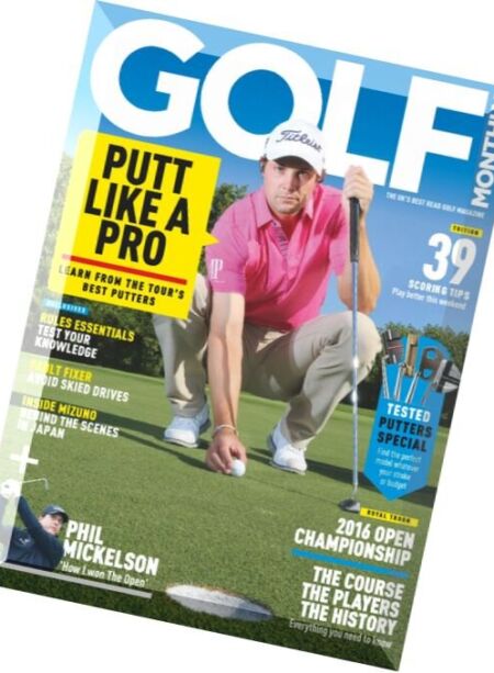 Golf Monthly – Open 2016 Cover