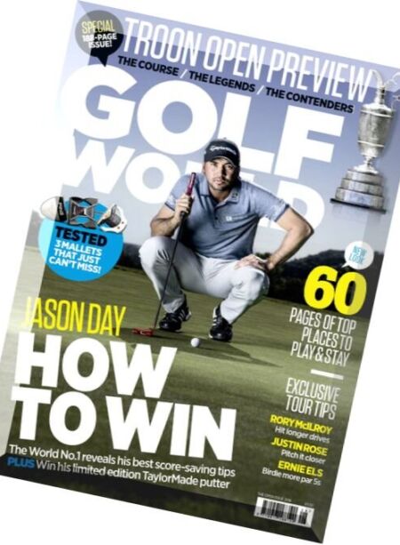 Golf World – The Open Issue 2016 Cover