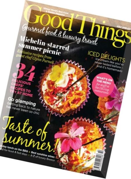 Good Things Magazine – July 2016 Cover