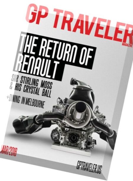 GP Traveler – March 2016 Cover