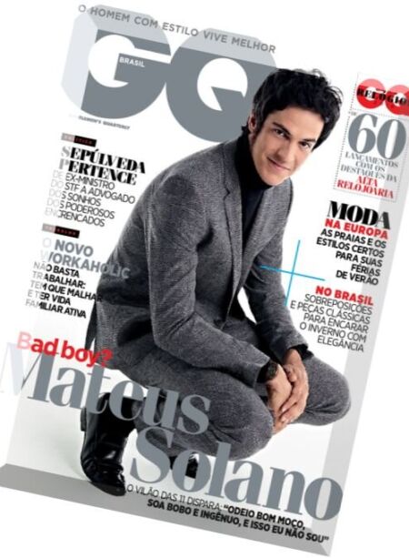 GQ Brasil – Junho 2016 Cover