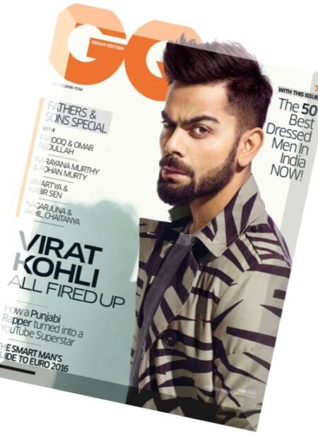 GQ India – June 2016 Cover
