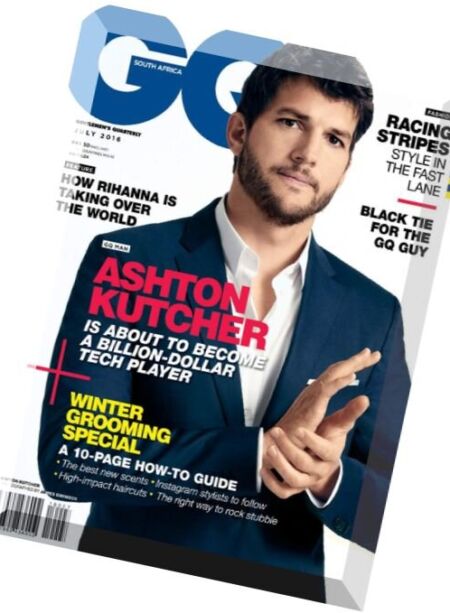 GQ South Africa – July 2016 Cover