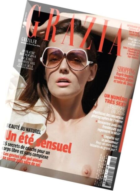 Grazia France – 24 au 30 Juin 2016 Cover