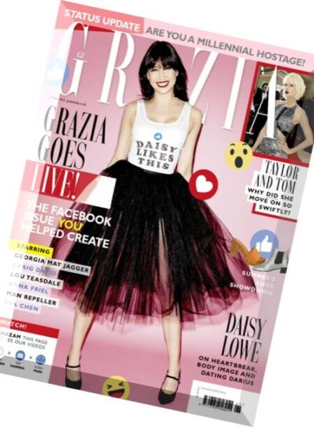 Grazia UK – 27 June 2016 Cover