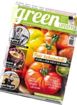 Green Lifestyle – Juli-September 2016