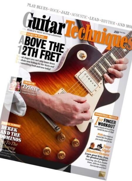 Guitar Techniques – July 2016 Cover