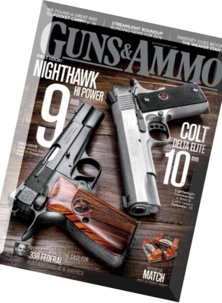 Guns & Ammo – July 2016 Cover