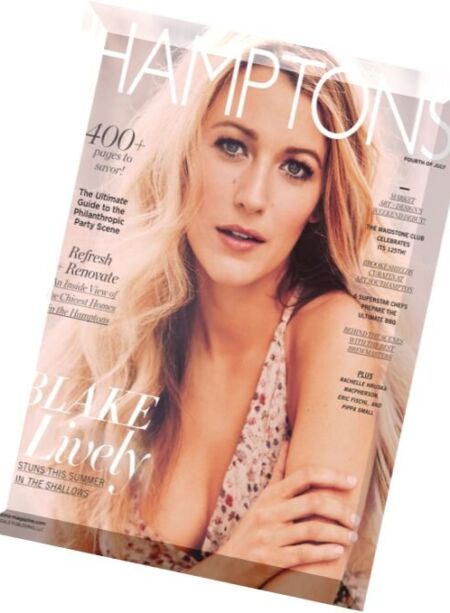 Hamptons – July 2016 Cover
