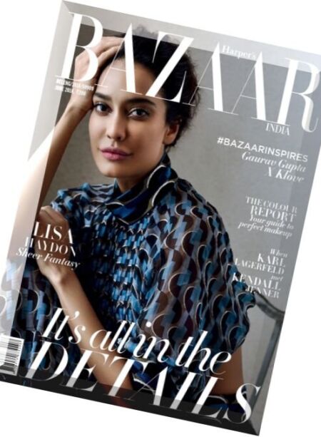 Harper’s Bazaar India – June 2016 Cover