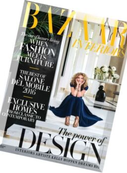 Harper’s Bazaar Interiors Arabia – Summer 2016