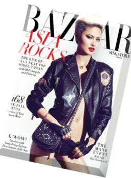 Harper’s Bazaar Singapore – July 2016