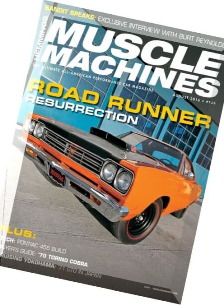 Hemmings Muscle Machines – August 2016 Cover